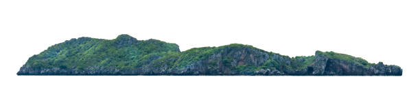 istock beautiful Island isolated on white background 1693189590