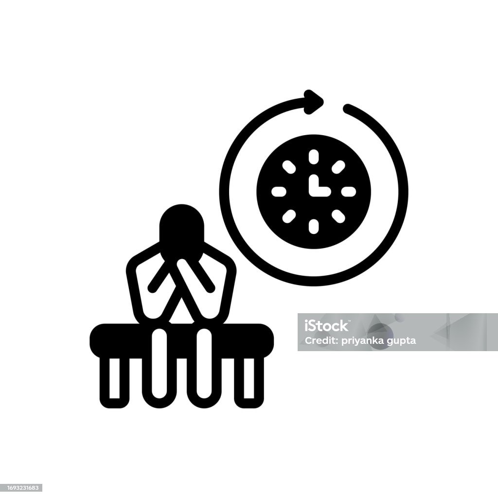 Delayed Wait Longer Wait Stock Illustration - Download Image Now - Clock, Countdown ...