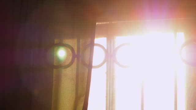 Sunrise Shine Into Room