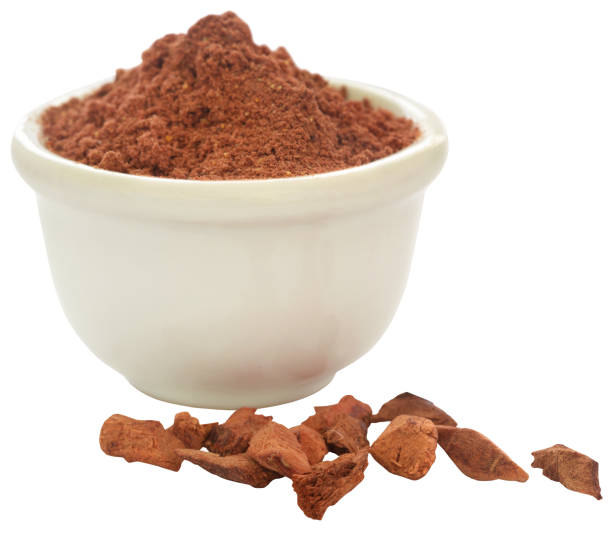 Alpinia galanga or Aromatic ginger whole with ground