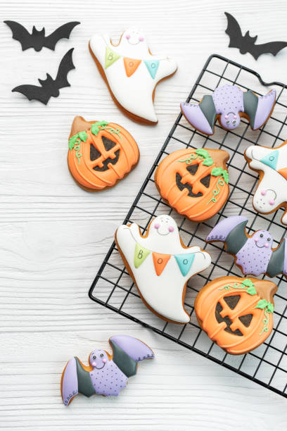 istock Multicolored autumn homemade cookies 1693263288