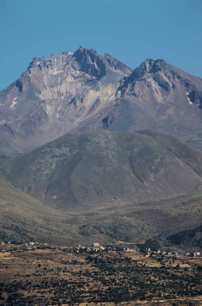 istock Stratovolcano and houses, Erciyes 1693294076
