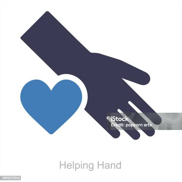 Helping Hand Section Helping Hand Stock Illustration - Download Image Now - A Helping Hand ...