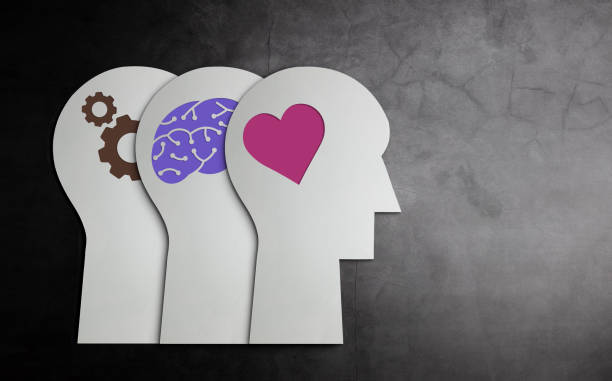 Evolution of AI Technology. from Reactive to Theory of mind and Self-aware. Steps to Bring AI Collaborate with Humans Closely. Conceptual Photo