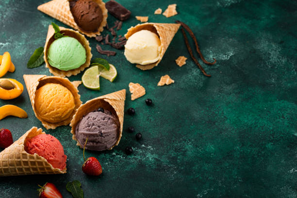 istock Assortment of different taste of ice cream 1693378807