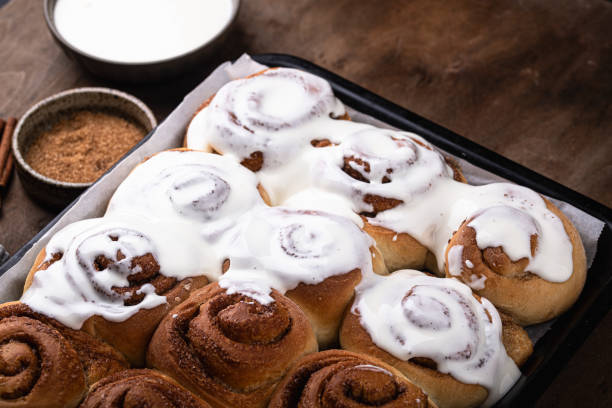 istock Traditional sweet cinnamon rolls or cinnabon 1693379927