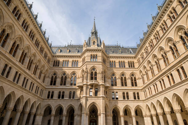 City Hall building in Vienna, Austria