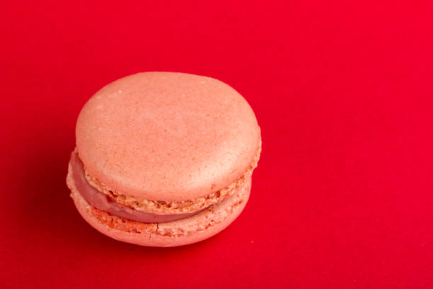 istock Macarons close up on color background 1693405239