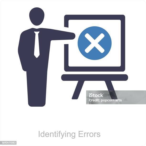 Identifying Errors Stock Illustration - Download Image Now - Appearance ...