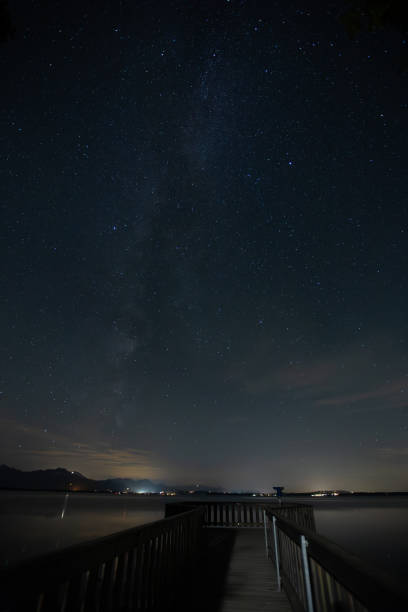 istock Milkyway and chiemsee lake 1693429904
