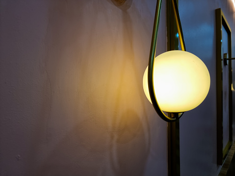 unique wall ball lamp