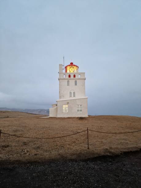 istock Dyrholaey lighthouse on nordic peninsula 1693431317