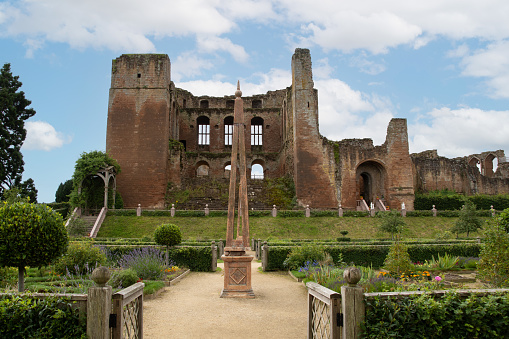 A plaque commemorating Restoration House at Rochester in Kent, England, where Charles II spent the night of 28 May 1660 before his restoration. It was built in 1587.