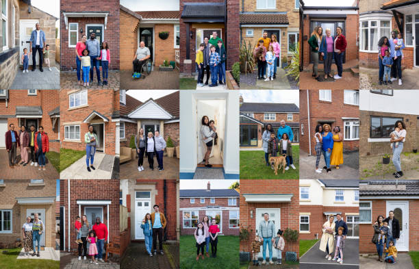 Diverse Home Owner Portrait in the UK