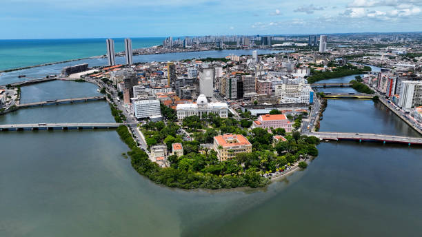 istock Government Buildings At Recife In Pernambuco Brazil. 1693585848
