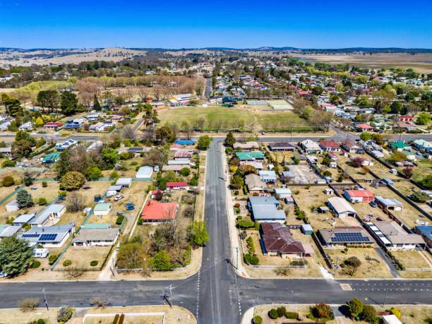 istock Aerial View, Guyra, NSW, Australia 1693594889