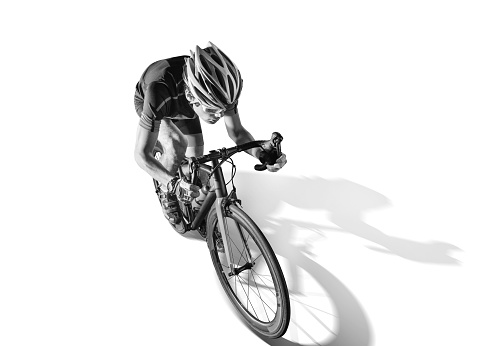 Sport Background. Cyclist
