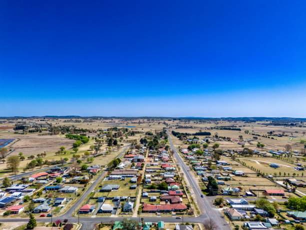 istock Aerial View, Guyra, NSW, Australia 1693596671