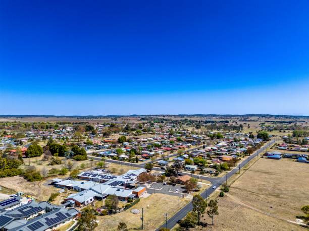 istock Aerial View, Guyra, NSW, Australia 1693598660