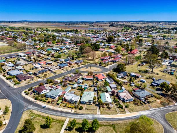 istock Aerial View, Guyra, NSW, Australia 1693599739