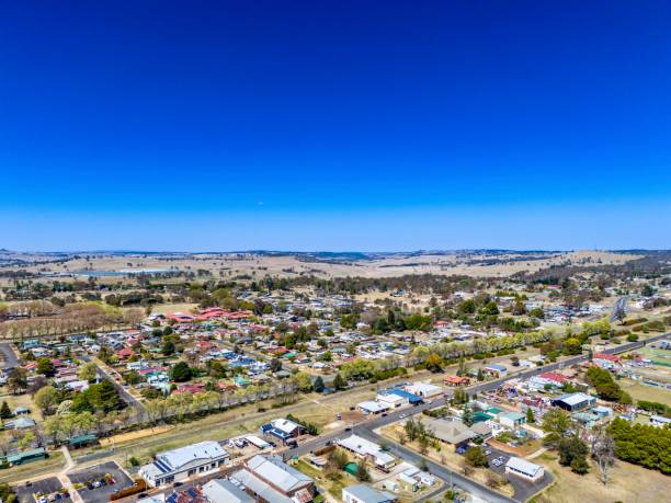 istock Aerial View, Guyra, NSW, Australia 1693599888