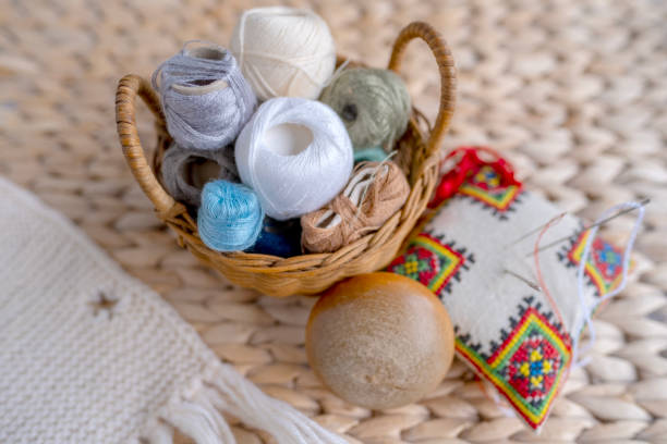 istock Wooden darning mushroom, clothing repair materials, home needlework, Exploring Textile Restoration, Sustainable DIY Fiber Projects 1693627617