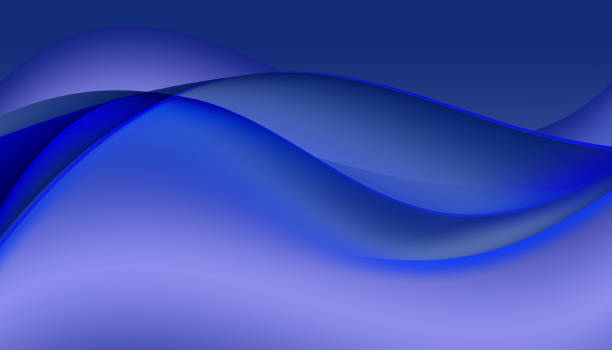 istock Abstract light blue toned waves background. Design for beautiful brochures, flyers, cover, business, banners, marketing... 1693638190