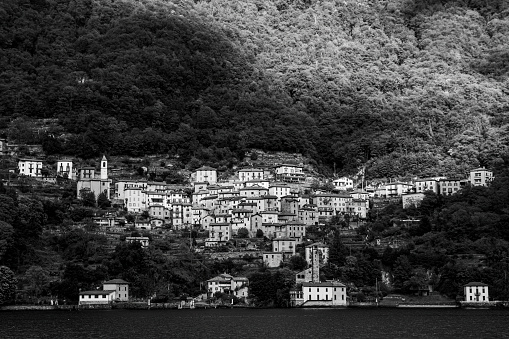 Lakeside town on Lake Como.