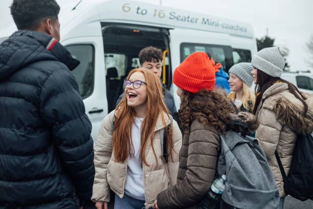 istock Field Trip With Friends And Classmates 1693669604