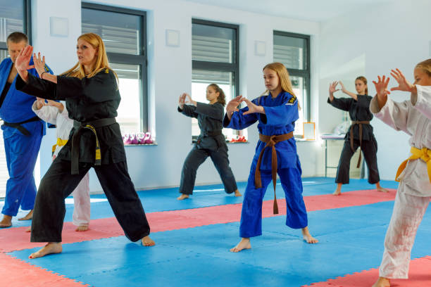 istock Sensei With Kids On Real Aikido Training 1693696688