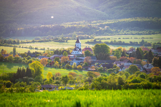 istock Evening in the Enchanted Countryside: Spring's Delight 1693697860