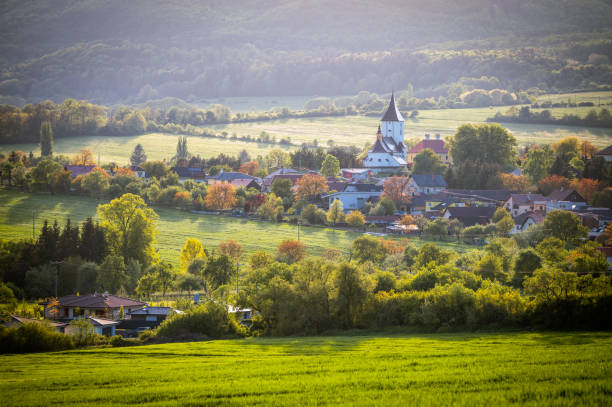 istock Dusk Descends Over the Bucolic Spring Countryside 1693709398