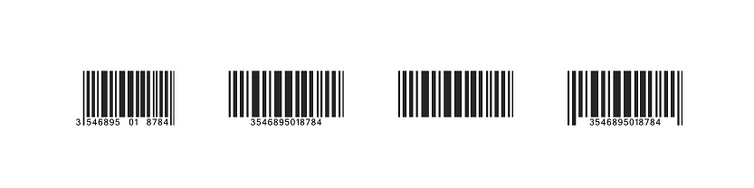 Strichcode Strichcode Realistisches Barcodesymbol Vektorstrichcode Barcode Stock ...
