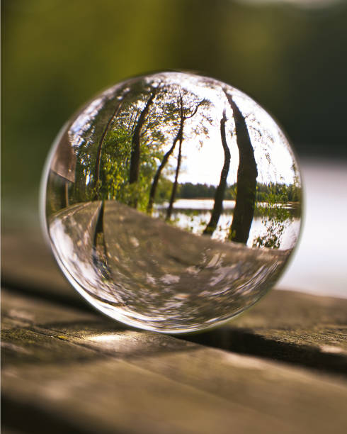istock with the glass ball in the Thuringian Forest 1693749905