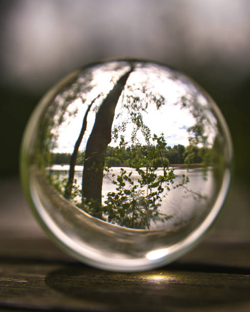 istock with the glass ball in the Thuringian Forest 1693750607