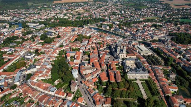 istock Aerial around the city Verdun 1693755532
