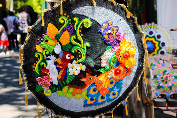 istock Indonesian umbrella festival 1693758667