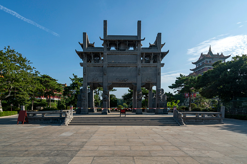 Memorial archway of Ancient Chinese Architecture