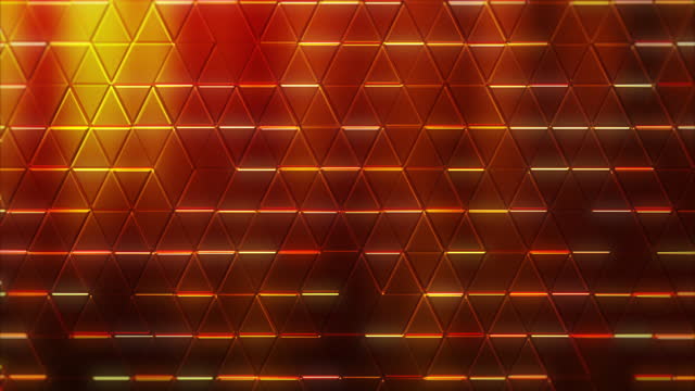 Abstract gold glass triangle background