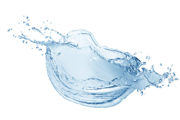 istock water, water splash isolated on white background, beautiful splashes a clean water 1693822156