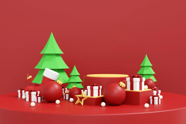 istock Merry christmas and Happy New Year Banner Design 1693839108