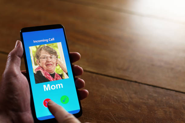istock Man rejects call from his mother on his mobile phone 1693892517