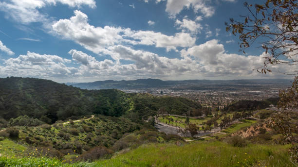 istock Panoramic view of Burbank, CA, from Verdugo Mountains 1693972656