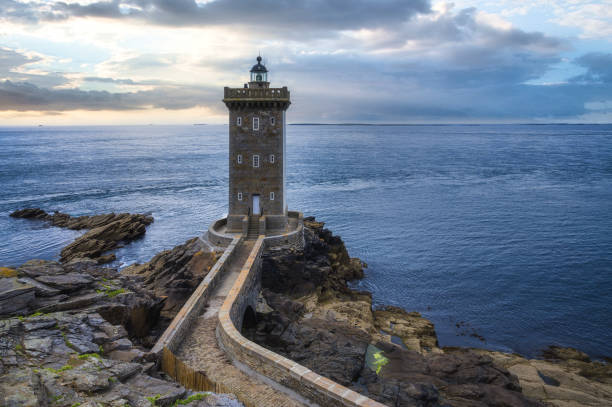 istock View on the lighthouse of Kermorvan in Brittany 1693981730