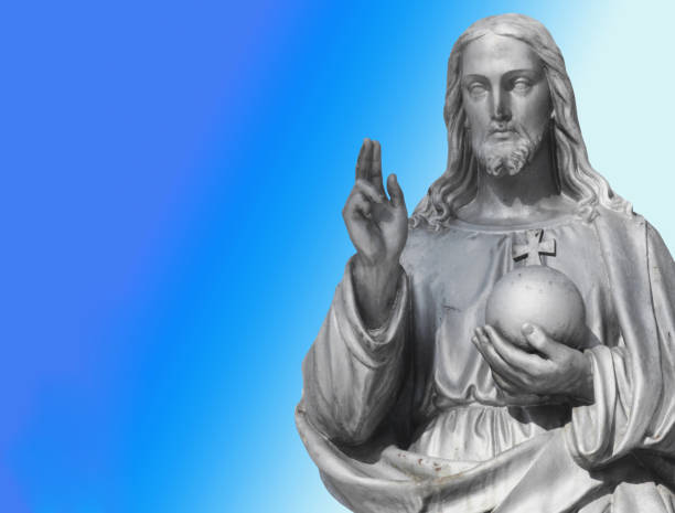 istock Jesus Christ the teacher (statue) 1693988572