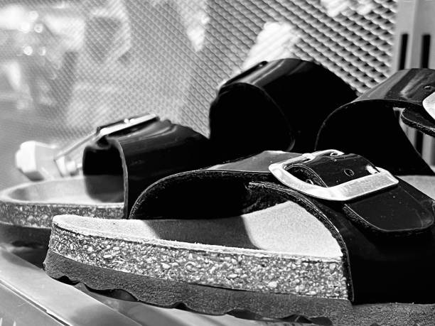 istock Close up of ladies sandals 1694062020
