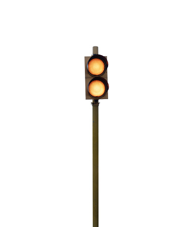 a traffic light on a transparent background