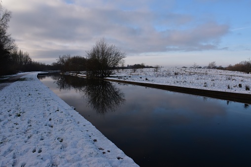 Winter canal