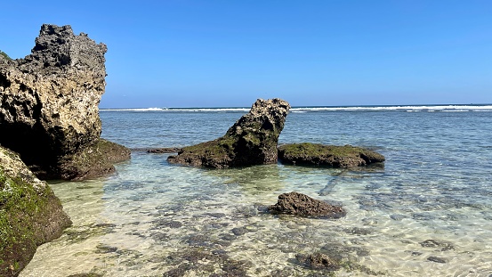 Tropische strand Bali Indonesië