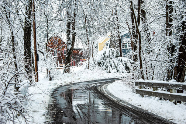 istock New England village after snow storm 1694312784